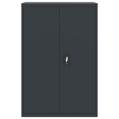 Armadio Classificatore Antracite 90x40x140 cm in Acciaio