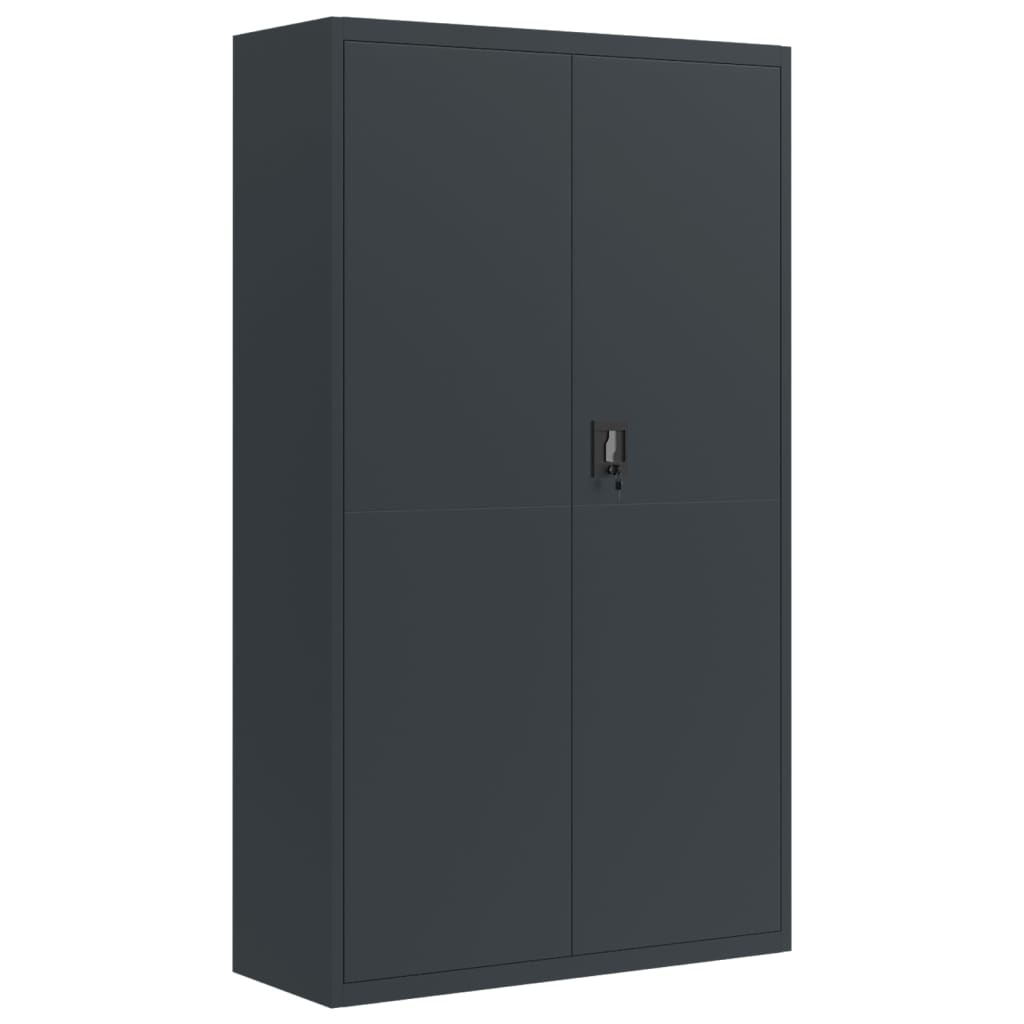Armadio Classificatore Antracite 105x40x180 cm in Acciaio