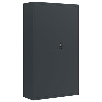 Armadio Classificatore Antracite 105x40x180 cm in Acciaio