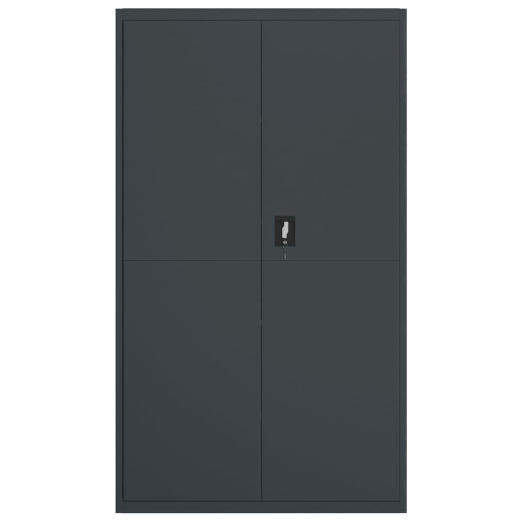 Armadio Classificatore Antracite 105x40x180 cm in Acciaio