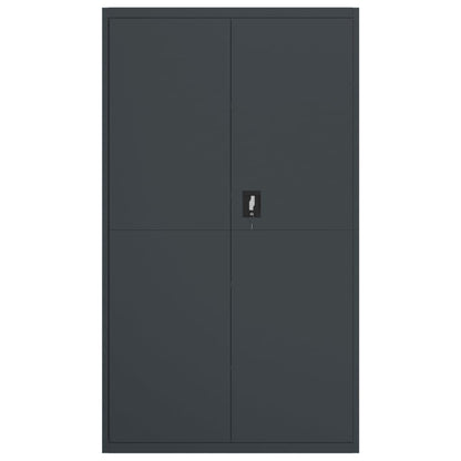 Armadio Classificatore Antracite 105x40x180 cm in Acciaio