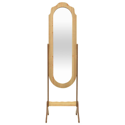 Specchio Autoportante 45,5x47,5x160 cm in Legno Multistrato