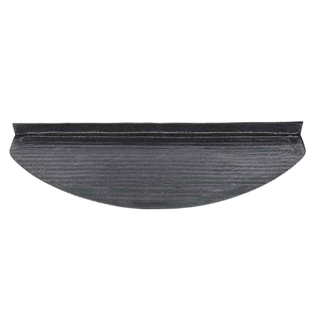 Tappetini Autoadesivi per Scale 10pz Neri 65x22,5x3,5 cm