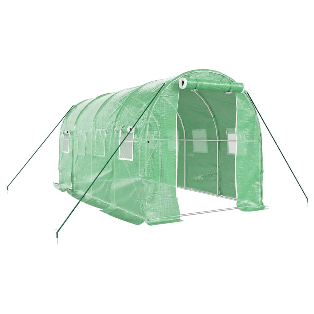 Serra con Telaio in Acciaio Verde 8 mÂ² 4x2x2 m