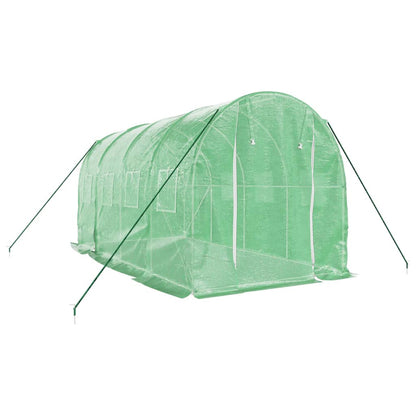 Serra con Telaio in Acciaio Verde 8 mÂ² 4x2x2 m