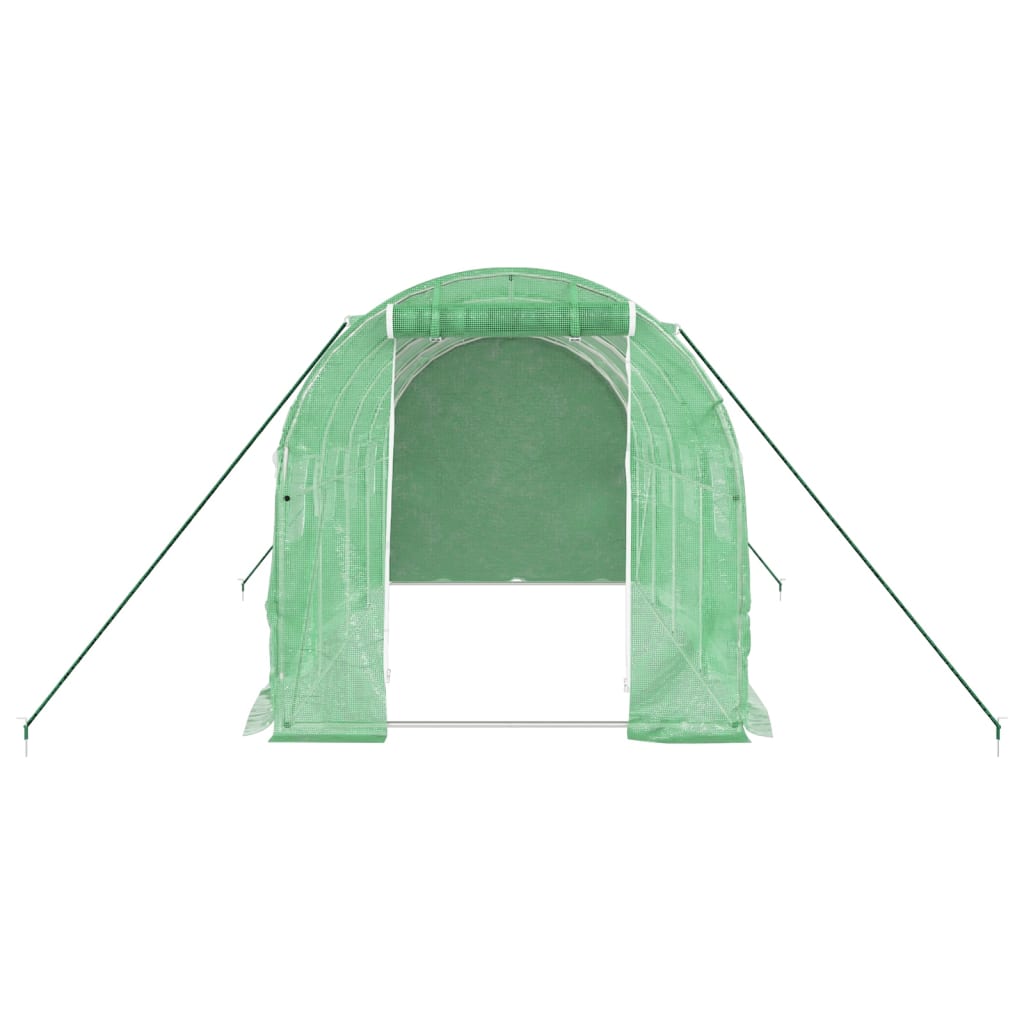 Serra con Telaio in Acciaio Verde 8 mÂ² 4x2x2 m