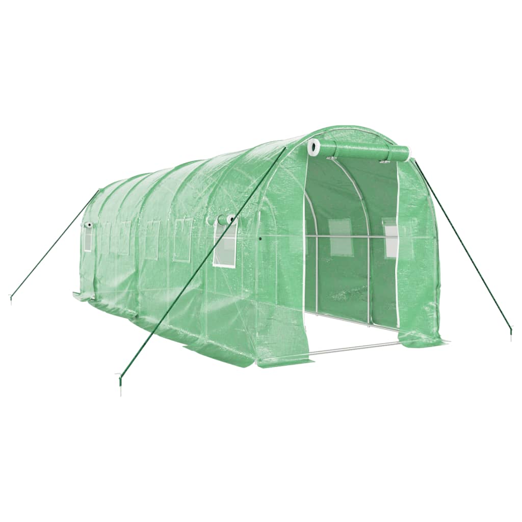 Serra con Telaio in Acciaio Verde 12 mÂ² 6x2x2 m