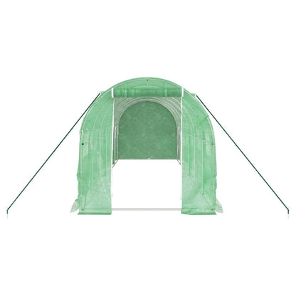 Serra con Telaio in Acciaio Verde 12 mÂ² 6x2x2 m