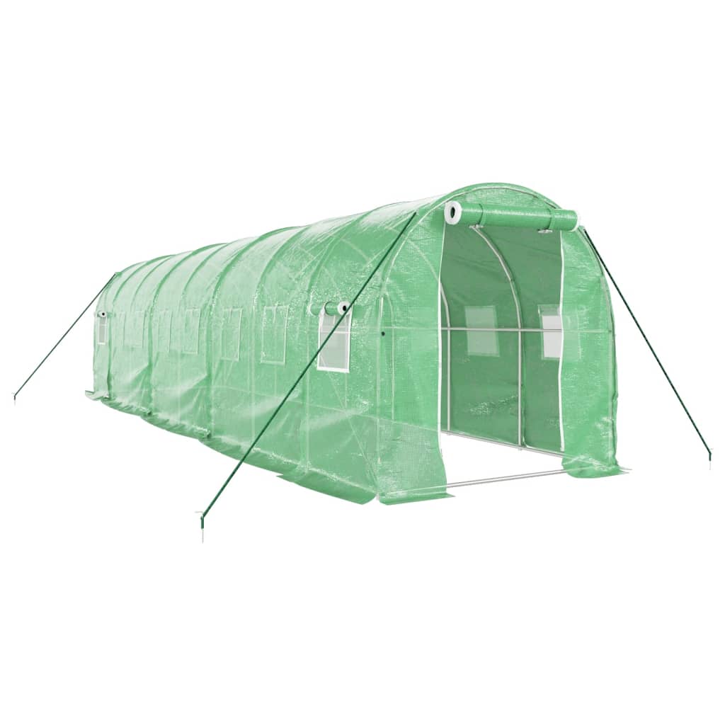 Serra con Telaio in Acciaio Verde 16 mÂ² 8x2x2 m