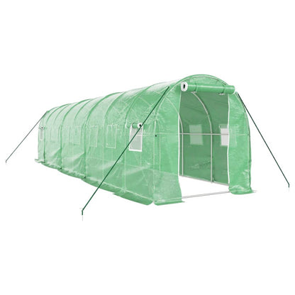 Serra con Telaio in Acciaio Verde 16 mÂ² 8x2x2 m
