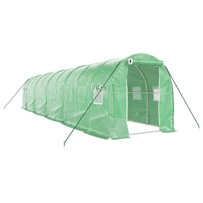 Serra con Telaio in Acciaio Verde 20 mÂ² 10x2x2 m