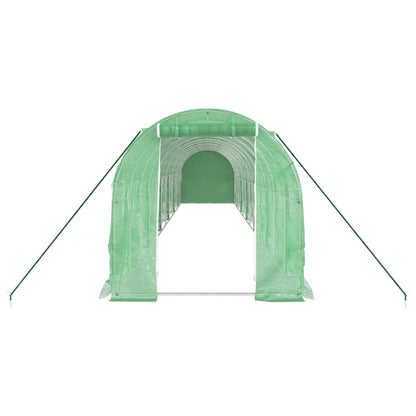 Serra con Telaio in Acciaio Verde 24 mÂ² 12x2x2 m