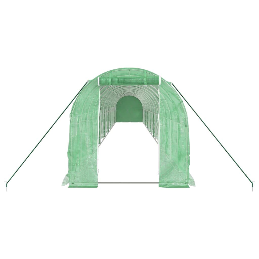 Serra con Telaio in Acciaio Verde 32 mÂ² 16x2x2 m