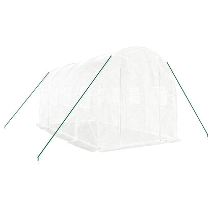 Serra con Telaio in Acciaio Bianco 8 mÃ‚Â² 4x2x2 m