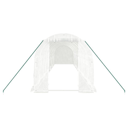 Serra con Telaio in Acciaio Bianco 20 mÃ‚Â² 10x2x2 m