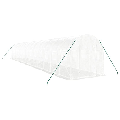 Serra con Telaio in Acciaio Bianco 28 mÃ‚Â² 14x2x2 m
