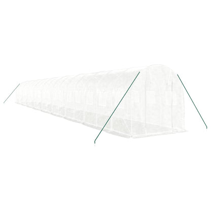 Serra con Telaio in Acciaio Bianco 36 mÃ‚Â² 18x2x2 m