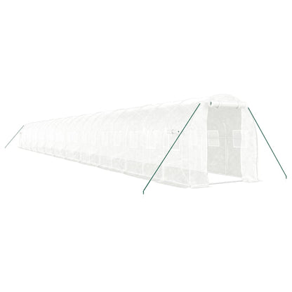 Serra con Telaio in Acciaio Bianco 44 mÃ‚Â² 22x2x2 m