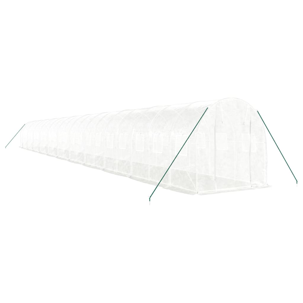 Serra con Telaio in Acciaio Bianco 44 mÃ‚Â² 22x2x2 m