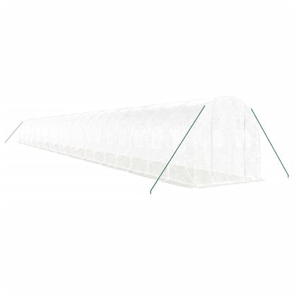 Serra con Telaio in Acciaio Bianco 48 mÃ‚Â² 24x2x2 m