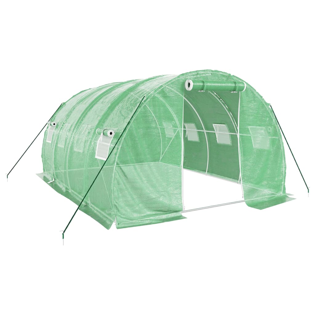 Serra con Telaio in Acciaio Verde 12 mÂ² 4x3x2 m