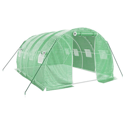 Serra con Telaio in Acciaio Verde 12 mÂ² 4x3x2 m