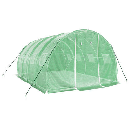 Serra con Telaio in Acciaio Verde 12 mÂ² 4x3x2 m