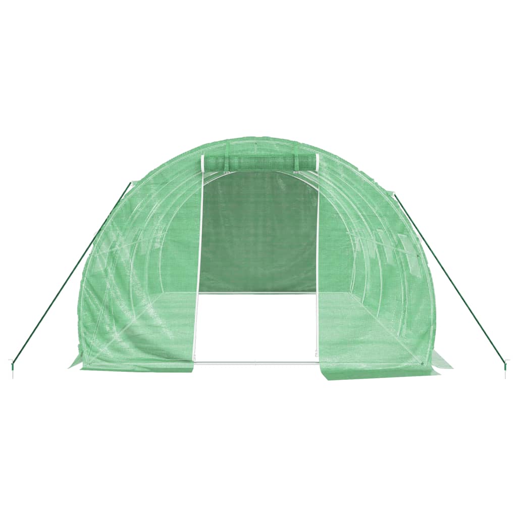 Serra con Telaio in Acciaio Verde 12 mÂ² 4x3x2 m