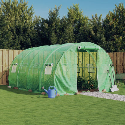 Serra con Telaio in Acciaio Verde 12 mÂ² 4x3x2 m