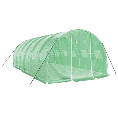 Serra con Telaio in Acciaio Verde 18 mÂ² 6x3x2 m