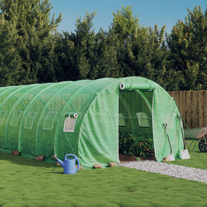 Serra con Telaio in Acciaio Verde 24 mÂ² 8x3x2 m