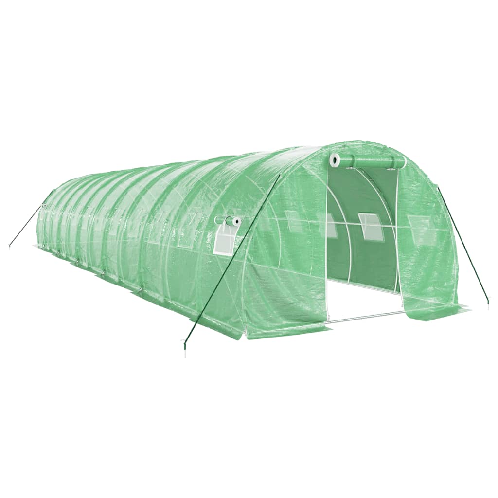 Serra con Telaio in Acciaio Verde 36 mÂ² 12x3x2 m