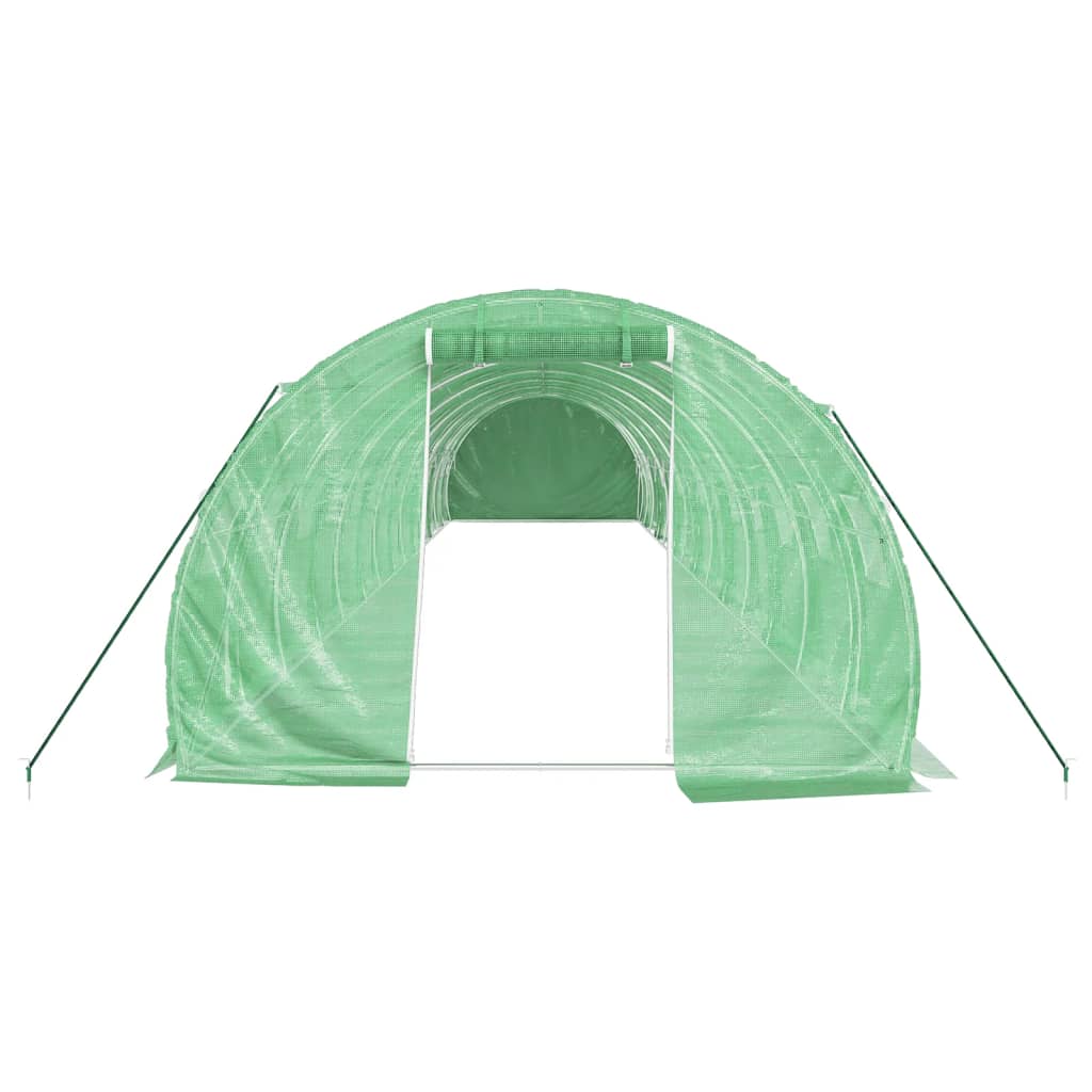Serra con Telaio in Acciaio Verde 42 mÂ² 14x3x2 m