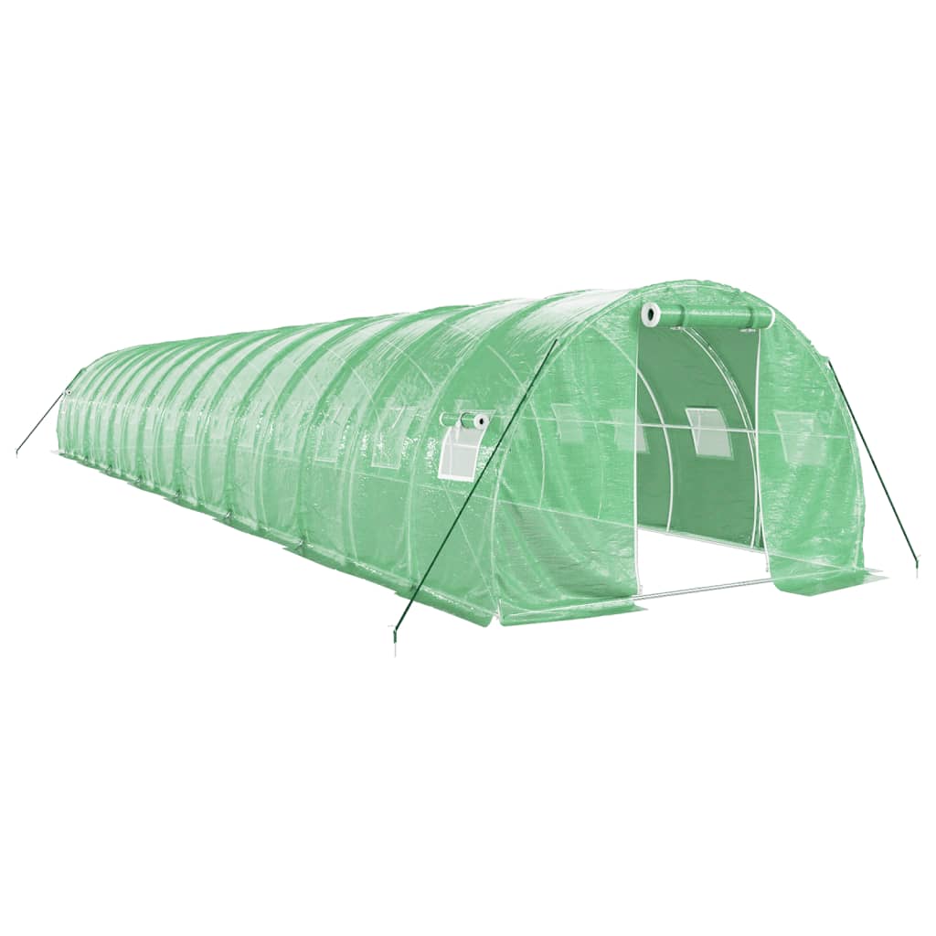 Serra con Telaio in Acciaio Verde 48 mÂ² 16x3x2 m