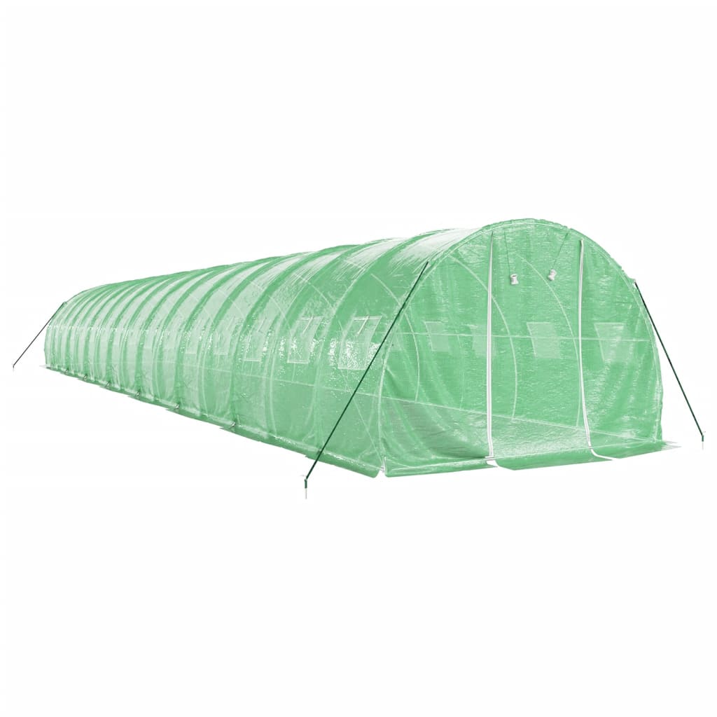 Serra con Telaio in Acciaio Verde 48 mÂ² 16x3x2 m