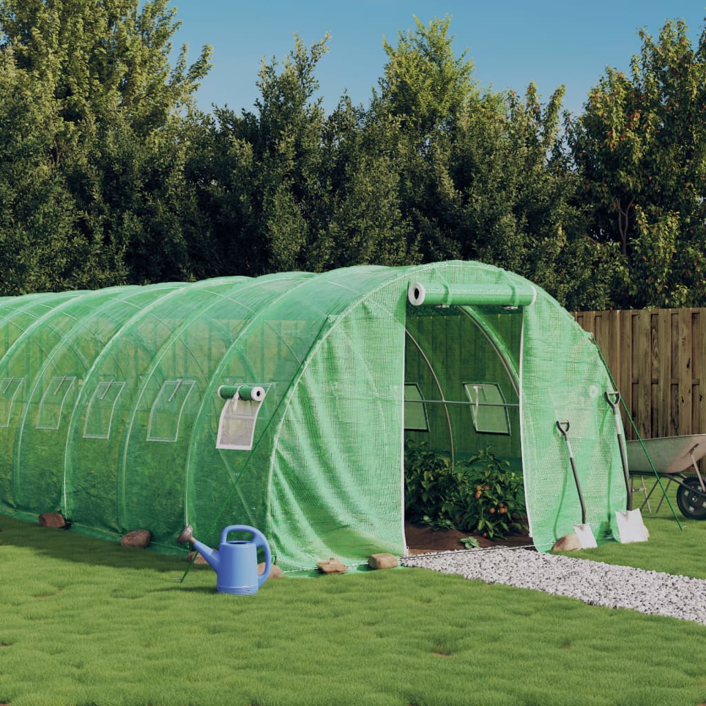 Serra con Telaio in Acciaio Verde 54 mÂ² 18x3x2 m