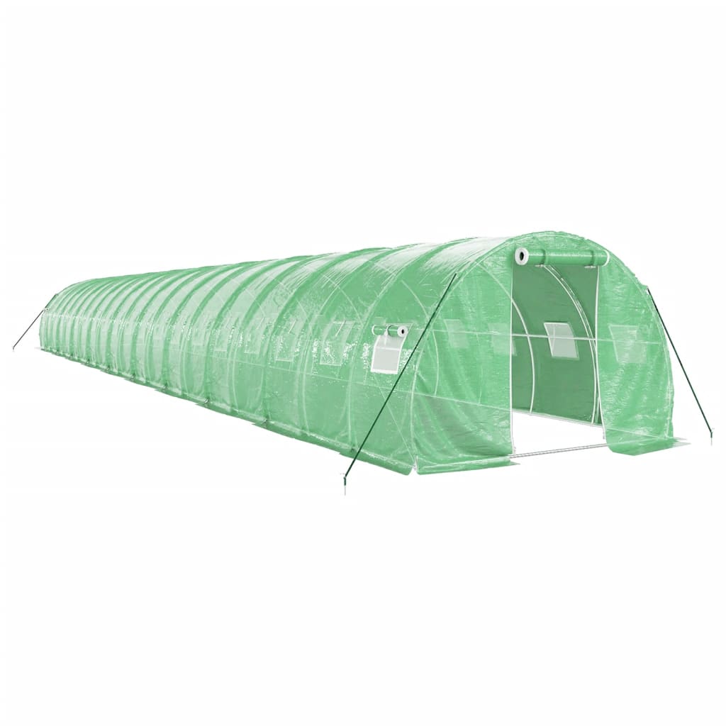 Serra con Telaio in Acciaio Verde 60 mÂ² 20x3x2 m