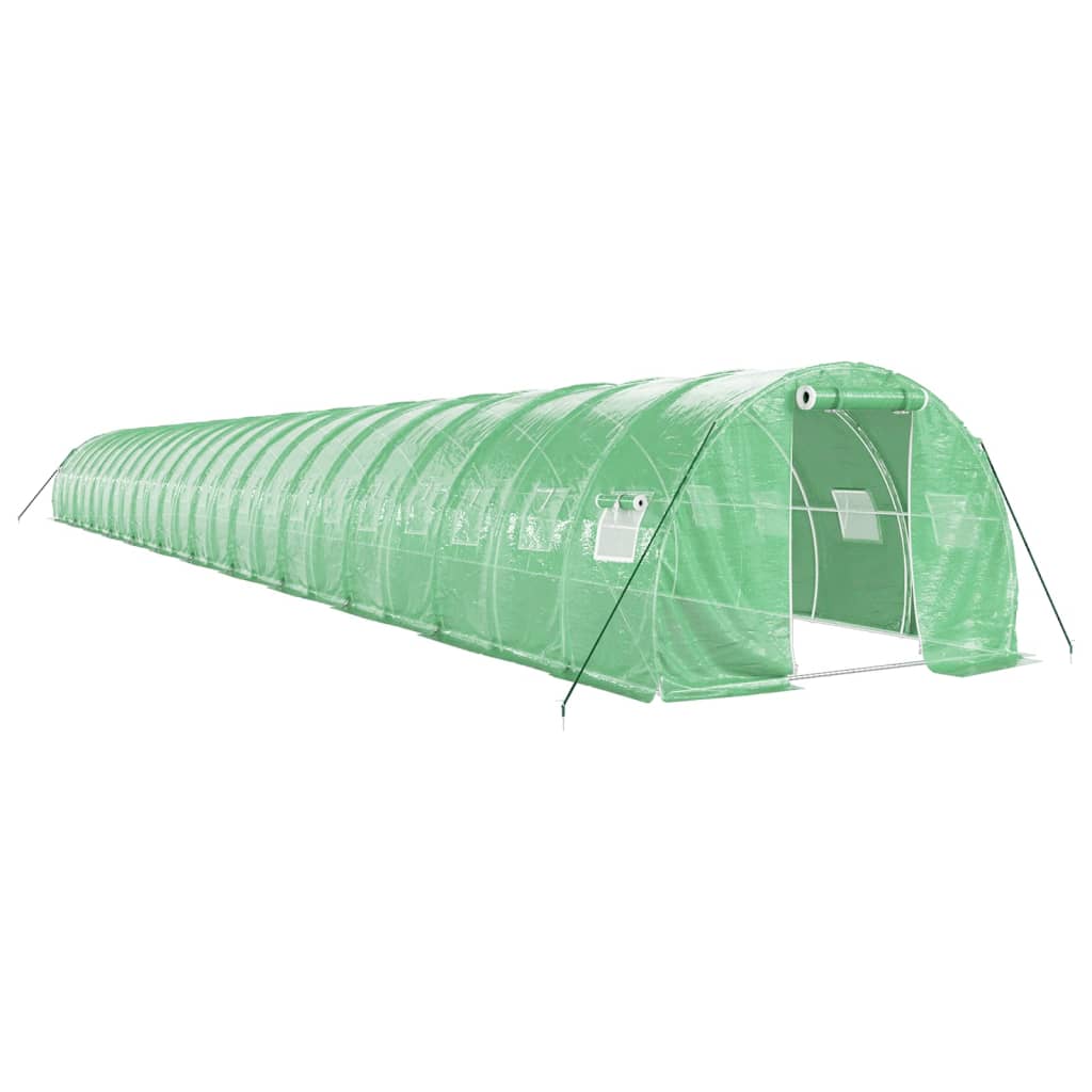 Serra con Telaio in Acciaio Verde 72 mÂ² 24x3x2 m