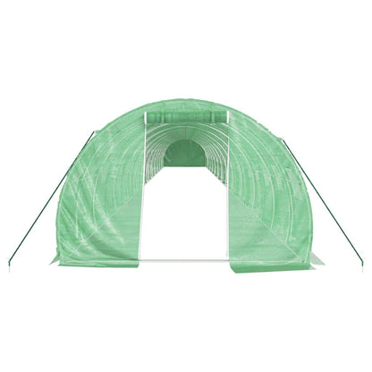 Serra con Telaio in Acciaio Verde 72 mÂ² 24x3x2 m