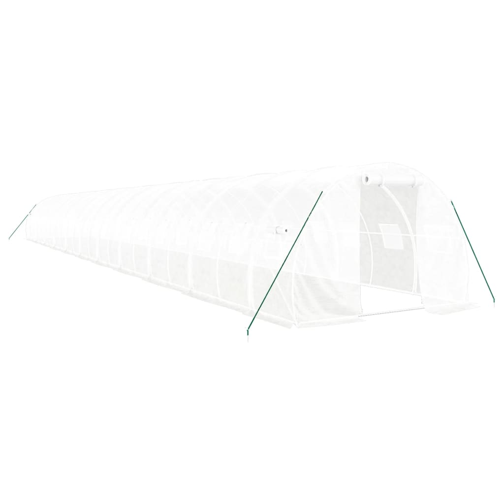Serra con Telaio in Acciaio Bianco 66 mÂ² 22x3x2 m