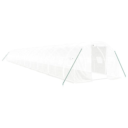 Serra con Telaio in Acciaio Bianco 66 mÂ² 22x3x2 m