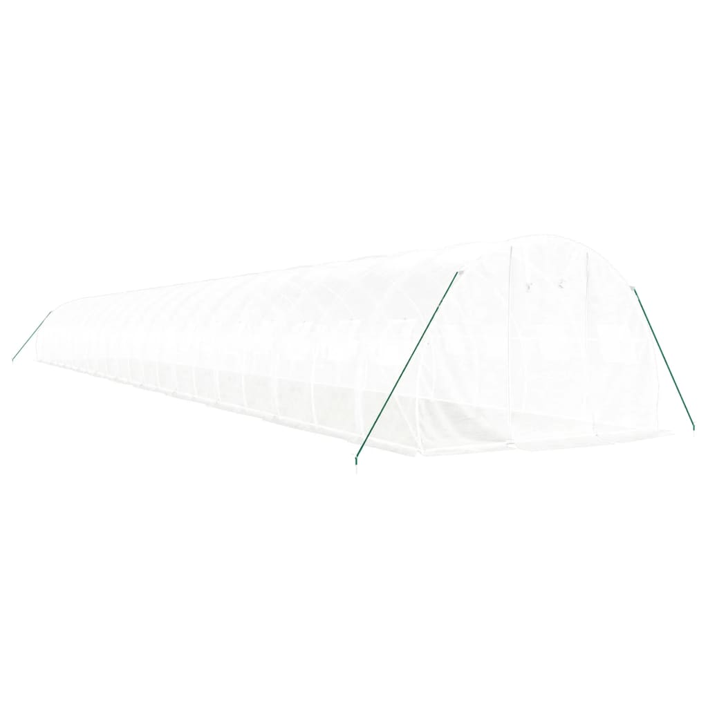 Serra con Telaio in Acciaio Bianco 66 mÂ² 22x3x2 m