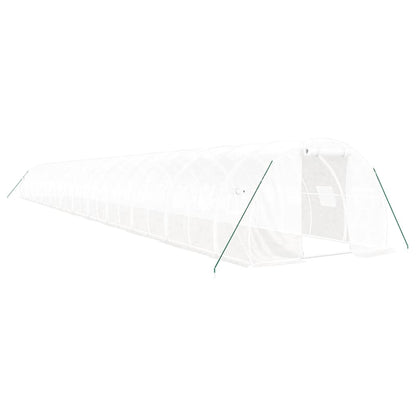 Serra con Telaio in Acciaio Bianco 72 mÂ² 24x3x2 m