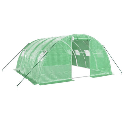 Serra con Telaio in Acciaio Verde 16 mÂ² 4x4x2 m