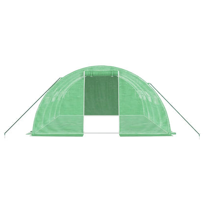 Serra con Telaio in Acciaio Verde 16 mÂ² 4x4x2 m