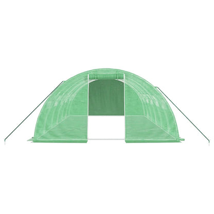 Serra con Telaio in Acciaio Verde 24 mÂ² 6x4x2 m