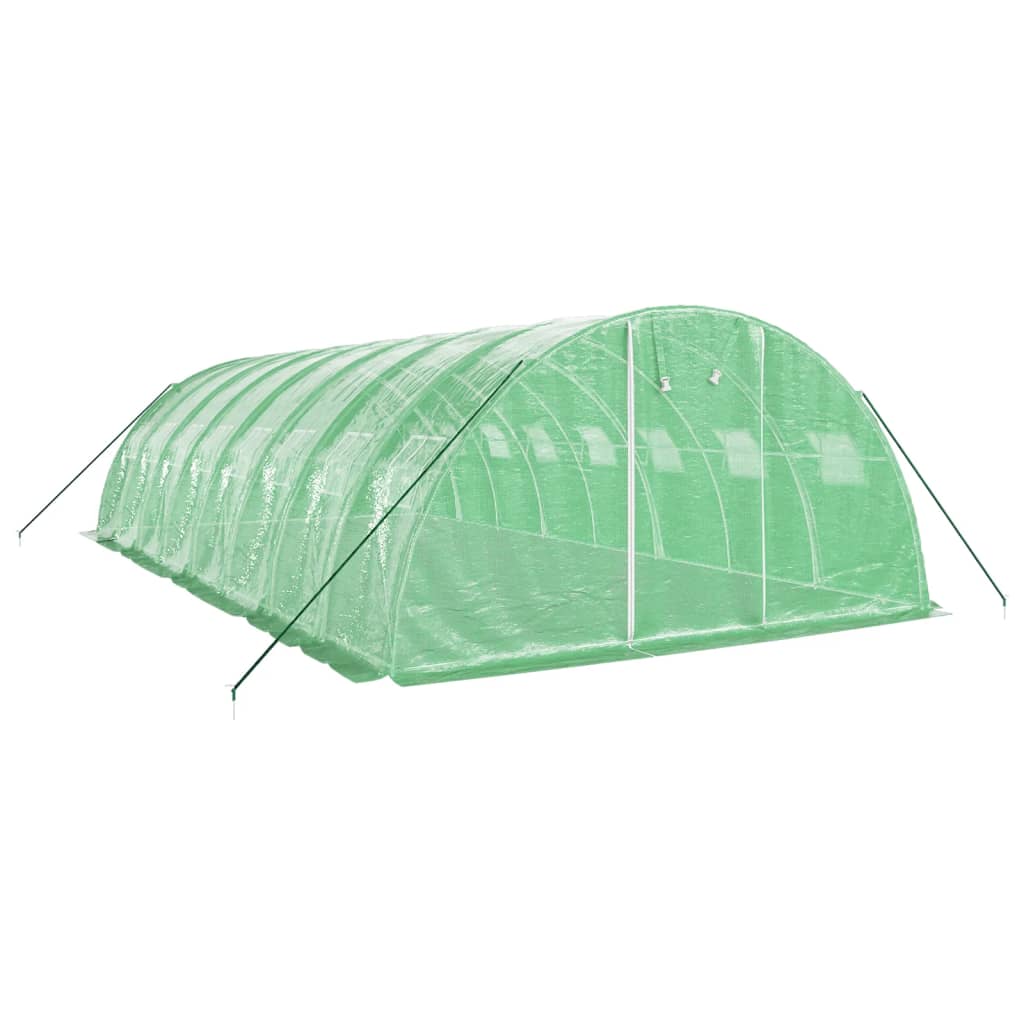 Serra con Telaio in Acciaio Verde 32 mÂ² 8x4x2 m