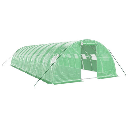 Serra con Telaio in Acciaio Verde 40 mÂ² 10x4x2 m
