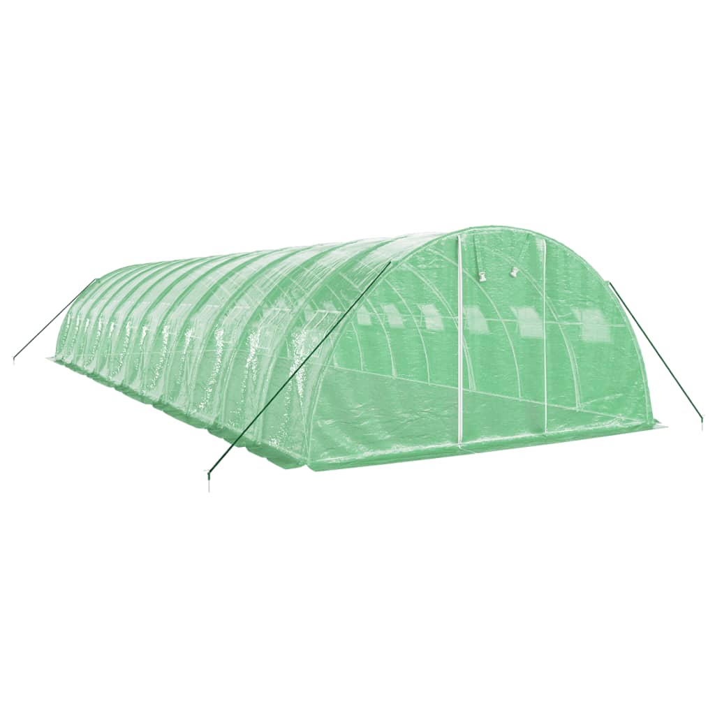 Serra con Telaio in Acciaio Verde 48 mÂ² 12x4x2 m