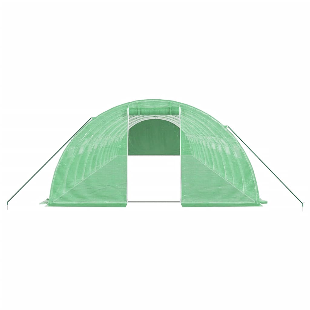 Serra con Telaio in Acciaio Verde 48 mÂ² 12x4x2 m